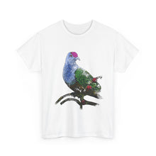 Load image into Gallery viewer, Colorful Bird Art Unisex Heavy Cotton Tee