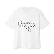 Load image into Gallery viewer, Proudly Pacific Boxy Tee - Unisex Oversized T-Shirt for Island Lovers