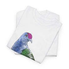 Load image into Gallery viewer, Colorful Bird Art Unisex Heavy Cotton Tee