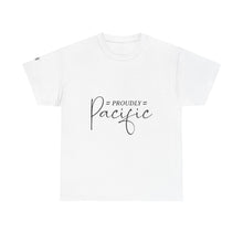 Load image into Gallery viewer, Unisex Heavy Cotton Tee with &#39;Proudly Pacific&#39; Design, Casual Wear, Gift for Ocean Lovers, Beach Day, Summer Style