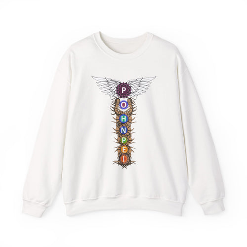 Spiritual Vibe Unisex Crewneck Sweatshirt with Symbol Design