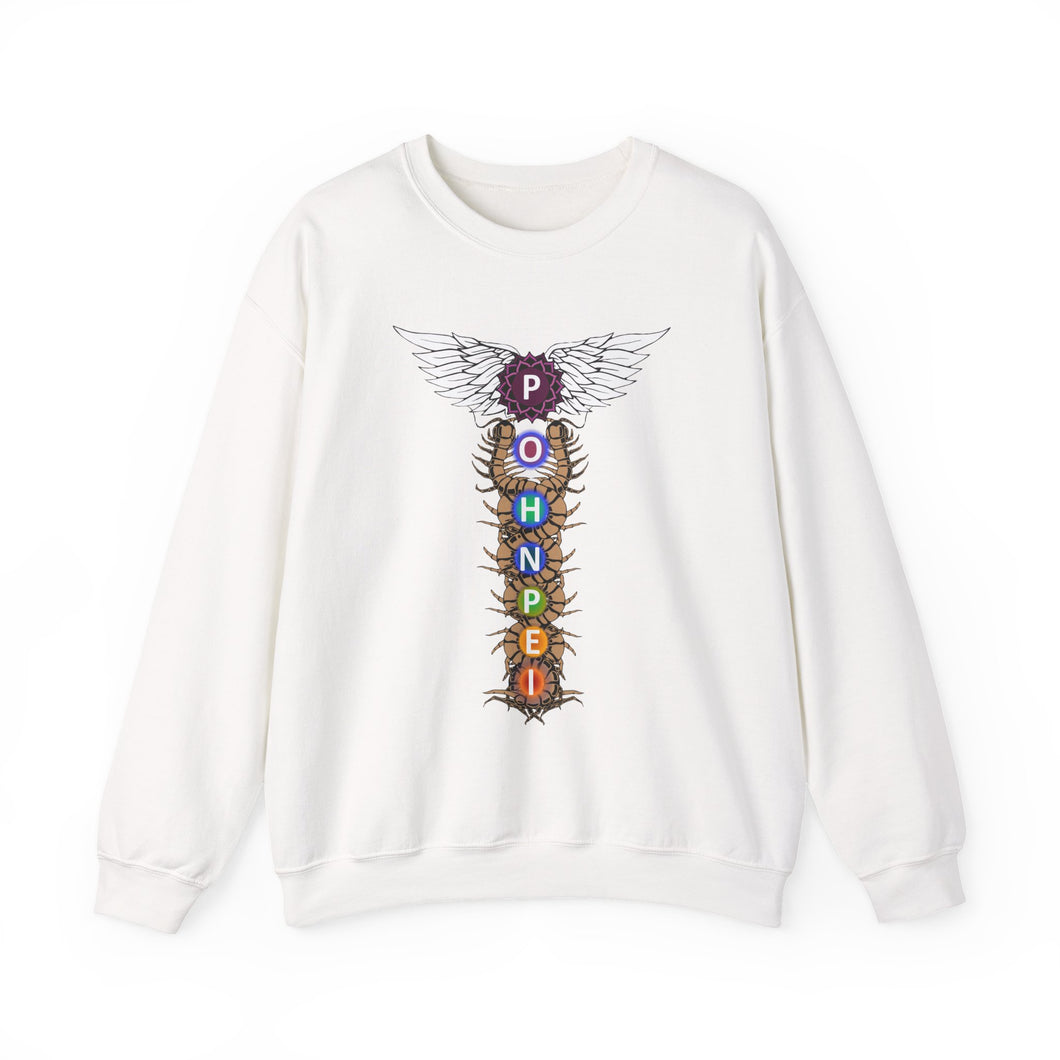 Spiritual Vibe Unisex Crewneck Sweatshirt with Symbol Design