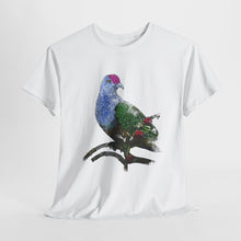 Load image into Gallery viewer, Colorful Bird Art Unisex Heavy Cotton Tee