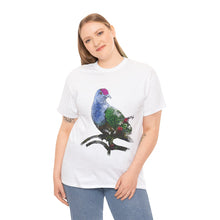 Load image into Gallery viewer, Colorful Bird Art Unisex Heavy Cotton Tee