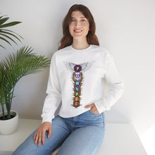 Load image into Gallery viewer, Spiritual Vibe Unisex Crewneck Sweatshirt with Symbol Design