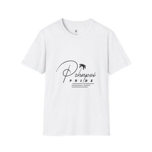 Pohnpei Pride Unisex T-Shirt, Softstyle Tee for Tropical Vibes, LGBTQ+ Celebration, Summer Fashion, Casual Wear, Gift Idea