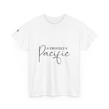Load image into Gallery viewer, Unisex Heavy Cotton Tee with &#39;Proudly Pacific&#39; Design, Casual Wear, Gift for Ocean Lovers, Beach Day, Summer Style