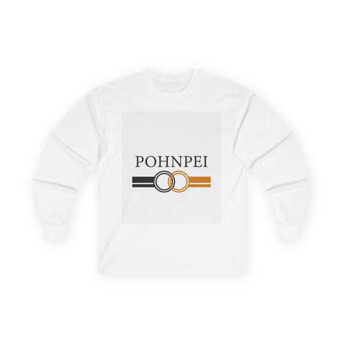Pohnpei Retro Long Sleeve Tee for Everyday Styles
