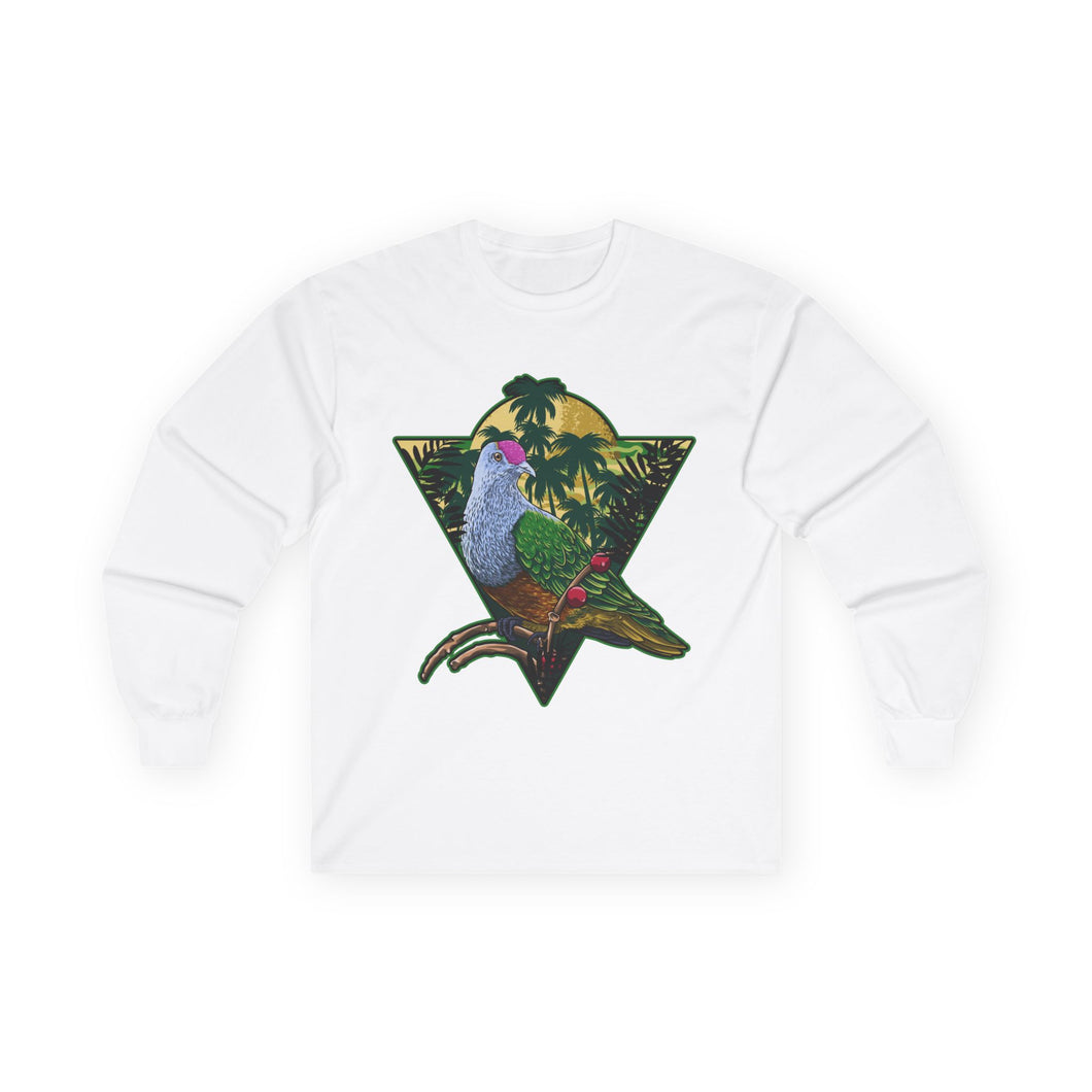 Tropical Bird Long Sleeve Tee