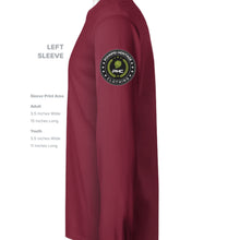 Load image into Gallery viewer, CARDINAL RED - SLEEVE_LEFT