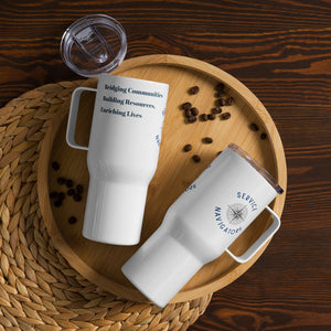 Service Navigators Travel mug with a handle