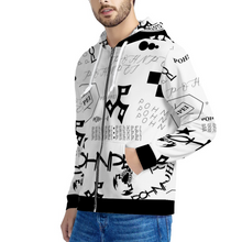 Load image into Gallery viewer, Pohnpei Custom Men&#39;s Coats Full-Zip Hooded Sweatshirt All Over Print Jackets with Plush